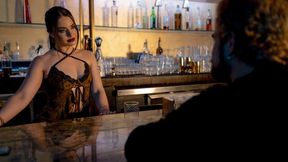 Blowjob action with bewitching Maddie Wren from Digital Playground