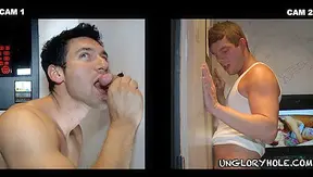 Alexander, Garrett Shawns Wild Ride Through a Glory Hole – 18+