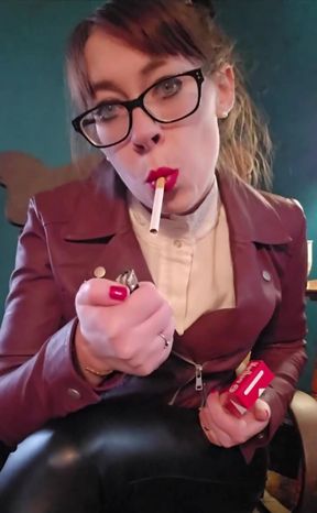 Leather Smoking