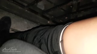 Sesso in pubblico con teen Italiana in condizioni estreme - POV - LustTaste