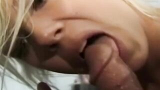 Vintage amateur fucks oldman before facial