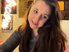 Hot Busty Webcam Babe Masturbate Solo