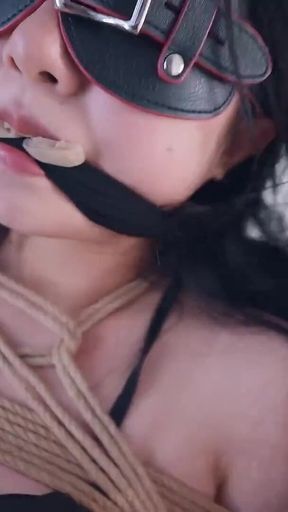 Ms24-the Girl Was Gagged, Restrained, and Brought to Orgasm by a Vibrator