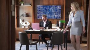 ”VIXEN: Seductive Allie Nicole has passionate affair with her boss”