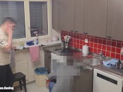 I Convince This Handsome Straight Married Plumber to Try His First Blowjob by a Man and He Let's Me