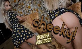 Cheeky! - Great Ass Curvy Blonde Striptease - Natasha Anastasia