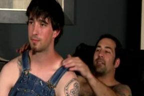 Very fashionable Straight JARED Gives Straight Newbie A Reach Around!