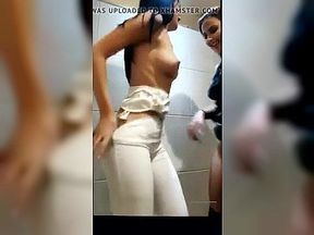 Irish girls in toilet