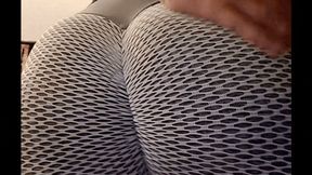 Spandex Chastity Tease