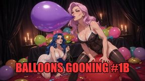 Balloons Gooning #1B: Balloon Mistress Overload (Animated)