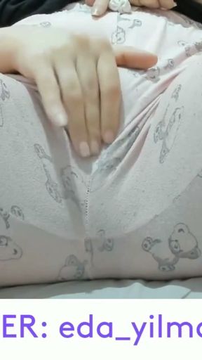 MASTURBATION IN PAJAMAS- TURKISH MILF- TURKISH PORN   Clip 1