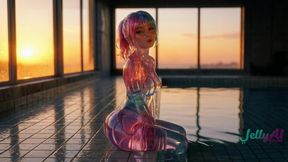 Sweet Cotton Candy Jelly, Soft drips, and breathless tease.