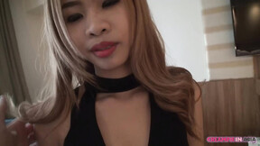 Pretty Asian Gets Loads Of Huge Cum After Hardcore Ride