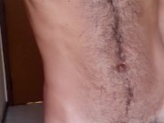 Off_140-f hairy horny and sweaty latino otter shows off chest and pits