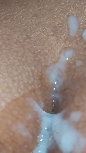 Her Pussy Cummed on from behind (doggy style)   Clip 2