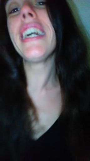 PinkMoonLust gets Very Happy There is a Beautiful Lamp in her Hotel Motel Room Yay!