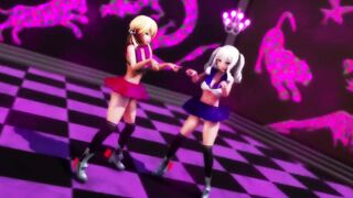 【MMD R-eighteen SEX DANCE】NAUGHTY PERVERSE BEAUTY MOUTH BOOTY POUNDED 激しいセックス[MMD R-18]