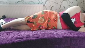 Squirting Ladyboy With Pretty Smooth Thighs