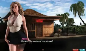 scened MILF Janet teases and fucks in 3D animation