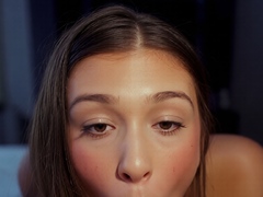 Brunette POV Goddess Takes Control