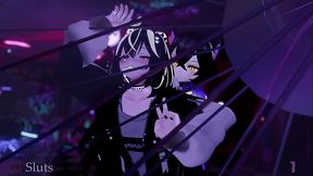 VIPSluts - Sexy FUTA android DOM Hardcore Fucking Anime Girl