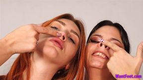 Nose Fetish Eskimo Kisses - Noseplay - HD MP4