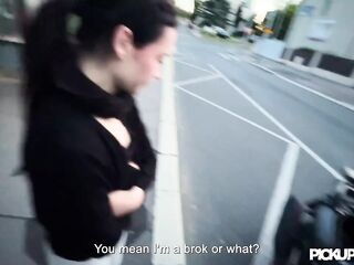 PickupClub - Matty Mila Perez Can’t Resist Fast Scooter Ride!