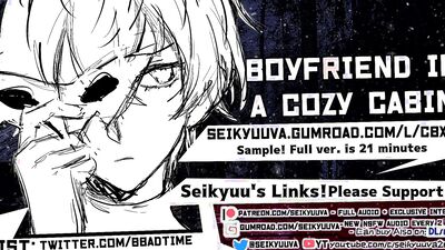 Watch Cozy Cabin Secret Fuck as a POV Hentai Roleplay with ASMR and cartoon cumshots