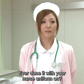 Japanese nurse discovers her love of sex and patients