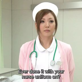 Japanese nurse discovers her love of sex and patients