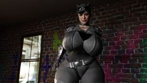 Cat Woman get a big dick in her ass