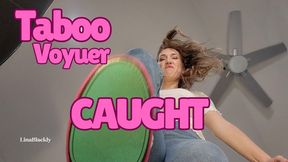 Foot Fetish Caught and Destroyed Step-Mom in Pink Flats