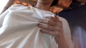 Britanny Has a Squirt in the Patio of Her House