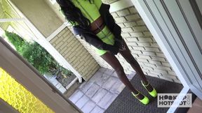 Skinny ebony slut Chanel Skye gets absolutely destroyed