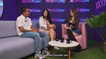 Colombian MILF Estella Osorio deepthroats and rides shy guy