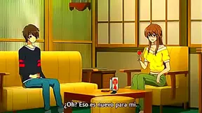 Hentai Anime Another – Spanish Subbed Couple Engage in Intense Passionate Sex Scene