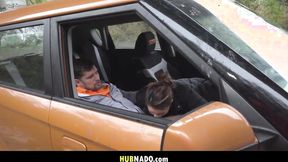 ”Lame driving college girl fucking big cocked instructor - Tiny Tina”