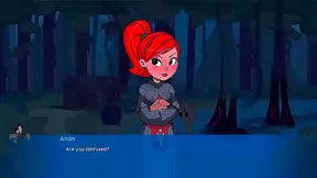 Blonde MILF and Fiery Teen Lure Lonely AI into Wild Tryst at Summer Camp