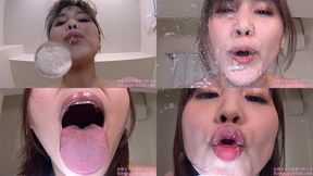 Sumire Seto - Smell of Her Erotic Long Tongue and Spit Part 1