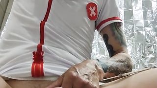 Kinkydressup cdtv bi-atch restrain bondage mega-bitch nurse