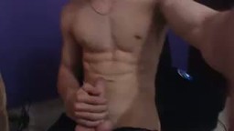 Latino Model Vicente Plays with His Dick