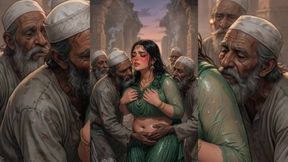 INDIAN MILFs and Bhabhi Totally Dominated by Filthy MUSLIM Men - Public Grouping &amp; Corruption