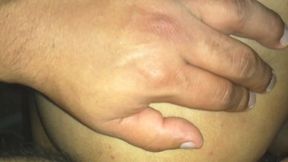 Latina cutie takes her ass fucked and jizzed on