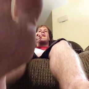 Stud Dominating With Feet Worship POV