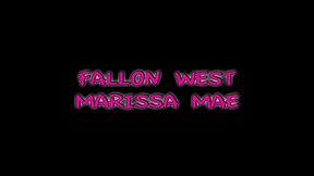 marissa mae enjoys ass eating and fingering from fallon west