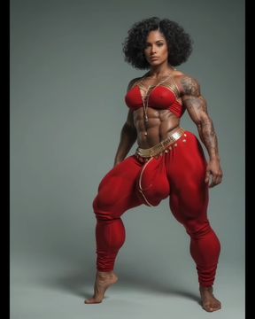 TGirl Muscle Pride Dance - Marissa's Muscle Butt Pride Dance Walk