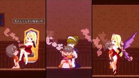 H Gameyume Demon World Lost People H Dot Anime Lotion Footjob Anime Hentai Pixel Game