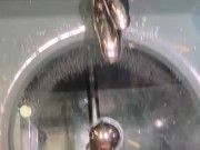 Peeing in the sink
