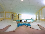 VR BANGERS-Five Crazy Hot Girls Fuck And Suck In The Sauna