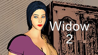 Widow was being fucked secretly at night